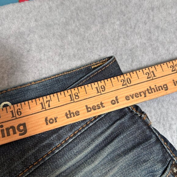 Gap 1969 Mens Jeans Boot Cut Dark Wash 38x30 - Picture 12 of 16